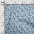 thumbnail image 2 of oneOone Georgette Viscose Light Blue Fabric Floral Sewing Craft Projects Fabric Prints By Yard 42 Inch Wide, 2 of 5