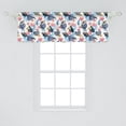 thumbnail image 2 of Ambesonne Tropical Valance Pack of 2, Exotic Forest Growth Petal, 54"X18", Multicolor, 2 of 2
