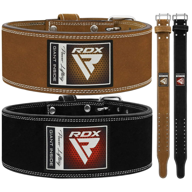 10mm Double Prong Lifting Belt - Brown