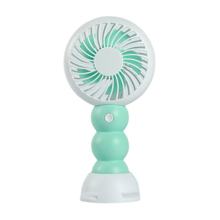 Topukaiba Handheld Mini Fan Portable Handheld Fan Handheld Fan Rechargeable Green