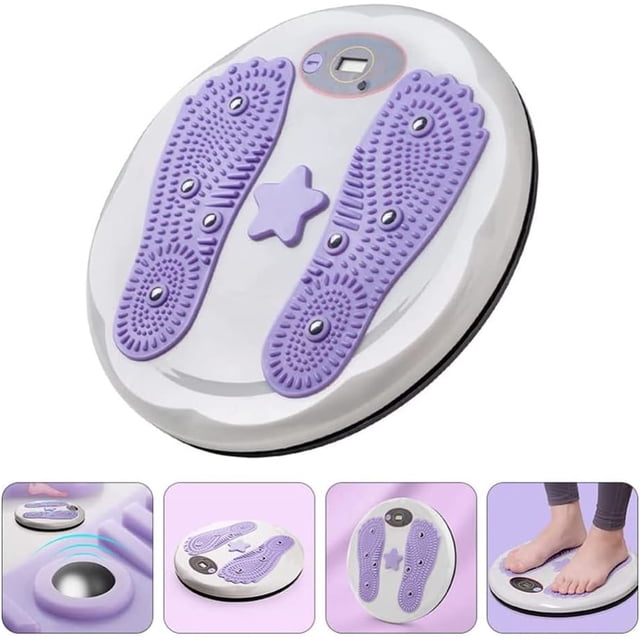 Cintura multifuncional Macarena Disco giratorio de cintura morado 32 cm x 3,5 cm