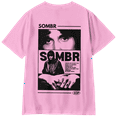 thumbnail image 2 of Sombr Merch EOP T-shirt Men Women Shirt Short Sleeve Casual Tee, 2 of 3