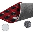 thumbnail image 6 of Kitchen Rug Mat Christmas Tree Buffalo Plaid Snowflake, Set of 2, Anti-Fatigue Non-Skid Washable Kitchen Runner Rugs, Winter Checkered Farmhosue Soft Rug for Kitchen, Floor, Front of Sink, Laundry, 6 of 6