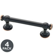 Better Homes & Gardens Holbrook 3" (76mm) Cabinet Pull in Oil Rubbed Bronze (4-Pack)