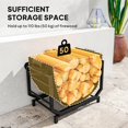thumbnail image 4 of Outsunny Support à Bois de Chauffage Extérieur, Porte-Bûches Robuste avec Sac à Bûches, 4 of 10