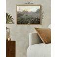 thumbnail image 3 of Drsoum Vintage Wildflower and Cactus Landscape Wall Art 11x14in Natural Framed Classic Retro Desert Countryside Prints Rustic Farmhouse Decorations for Living Room Bedroom, 3 of 6