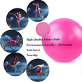 thumbnail image 4 of Mini Yoga Inflator Exercise Ball ，for Workout Fitness Stability Physical Therapy Fitness, 4 of 5