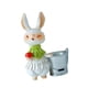 thumbnail image 5 of Estatua de de Pascua de flores bote linda figura decorativa decoración de pascua para estantería de sala de estar gabinete casero Verde, 5 of 9