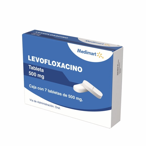 Levofloxacino 500 Mg 7 Tab