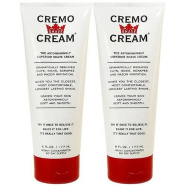 Cremo Original Shave Cream, Astonishingly Superior Smooth Shaving Cream Fights Nicks, Cuts And Razor Burn, 6 Ounces