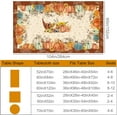 thumbnail image 4 of Thanksgiving Tablecloth 60x102 Inches Rectangle - Thanksgiving Decorations for Home - Orange Thanksgiving Table Cloth Pumpkins Fall Decor for Home, Table, Party, Kitchen, 4 of 6