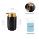 thumbnail image 2 of Dispensador de jabón de cerámica negra de 300 ml for cocina y baño, dispensador de jabón líquido rellenable., 2 of 4