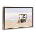 thumbnail image 3 of Stupell Industries South Beach Beacon Brown Framed Floater Canvas Wall Art design by Seven Trees Design, 21 x 31, 3 of 9