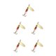 thumbnail image 2 of Sonducket Lake Hard Lure Bait Metal Fish Treble Hook Sequin Aparejos de pesca portátiles Reemplazo de piezas Gold Type 1 Type2 NO2, 2 of 6