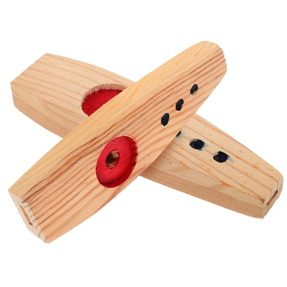 FENGGUIQU Beginner Kazoo Musical Instruments Set, Assorted Colors, 2 Pieces for Kids and Adults