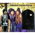 thumbnail image 5 of URSOFINE Waterproof Hanging Garment Bag 40 inch Clothes Bag with Gusset, 5 Pockets Side Zip for Dance Costumes Sports Skating Theatre Pageants Cheer Cosplay, 5 of 10