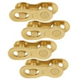 thumbnail image 1 of Bicycle Chain， Cycling Accessory Bike Chain Link， Connector Parts 4Pair For Bicycle Bike Golden, 1 of 8