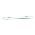 thumbnail image 6 of Alno A6750-24 Charlie's 24" Wide Glass Bathroom Shelf - Brass, 6 of 7