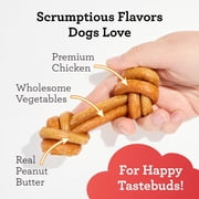 DreamBone CollaYUMS Knots Plus Collagen Rawhide-Free Chews for Dogs, 8 Count