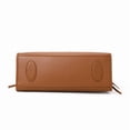 thumbnail image 5 of Genuine Leather Cowhide Tote Bag, Women's Smooth Leather Shoulder Crossbody Purse, 5 of 8