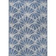 thumbnail image 3 of nuLOOM Onyx Seashell Indoor/Outdoor Area Rug, 2' x 8', Runner, Onyx Seashell Blue, 3 of 4