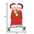 thumbnail image 6 of Personalized Couple Christmas Ornament 2024 Hugging Couple in Pajama Christmas Tree Ornament, 6 of 10