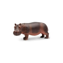 Safari Ltd. Hippopotamus Figurine - Realistic 5.45" Figure - Educational Toy for Boys, Girls, and Kids Ages 3 