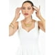 thumbnail image 4 of Jumpsuit corto con bolsillos Roman Fashion/Juvenil, 3682 (Blanco) blanco G, 4 of 6