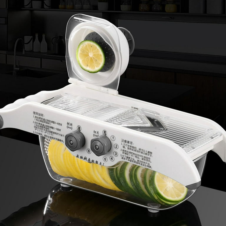 VEVOR 6-Section Commercial Easy Wedger Stainless Steel Blade Fruit Lime Slicer Lemon Cutter for Home Bar Restaurant