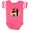 Football Pink and White, variant on Inktastic Surfing Gift for Surfer Boys or Girls Baby Bodysuit