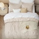 thumbnail image 3 of Juego de edredón Bedsure extragrande King Beige, 3 piezas, 3 of 8