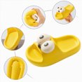 thumbnail image 6 of HCNTES Children Spring Summer Play Sandals Soft Comfortable Non-Slip Slides for Kids Indoor Outdoor Pool Beach Fun(Z01-Yellow,1), 6 of 6