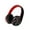 Black,Red, variant on Bluetooth Headphones Over Ear, 65H Playtime and 6 EQ Music Modes Wireless Headphones with Mic, HiFi Stereo Foldable Lightweight Headset, Deep Bass for Home Office Cellphone PC Etc.