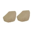 thumbnail image 3 of JISADER 2 Pieces Boat Seat Covers Waterproof Easy Installation Heavy Duty Protectors Khaki, 3 of 9