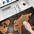 thumbnail image 6 of Apottwal World Map Desk Pad with Stitched Edge,XXL Desk Mat for Desk,Large Gaming Mouse Pad with Non-Slip Rubber Base,Waterproof Keyboard Pad,Desk Accessories Desk Protector for Office Home, 6 of 6