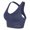 Blue, variant on Women's Sports Bra Beautiful Back Yoga Sports Bra Ladies Bra Underwear Vest On Pink L(L)