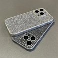 thumbnail image 4 of Full Lens Protection Glitter Rhinestone Case For iPhone 12 11 13 Pro Max 14 15 Pro 13 Shiny Diamond Shockproof Bumper Back Cover ZR, 4 of 7