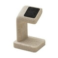 thumbnail image 4 of Expositor de relojes compacto, accesorio decorativo, estable, para guardar regalos, soporte individual para relojes inteligentes, ideal para encimeras Beige, 4 of 10
