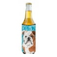 thumbnail image 2 of Carolines Treasures BB9451MUK English Bulldog Winter Michelob Ultra Hugger for slim cans  Slim Can multicolor, 2 of 3