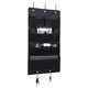 thumbnail image 1 of Hanging storage shelf - Fabric wardrobe organizer with 4 compartments, 1 of 5