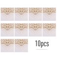 thumbnail image 1 of 10pcs Pearl Paper Floral Invitation Cards Invitation Holders with Blank, 1 of 8