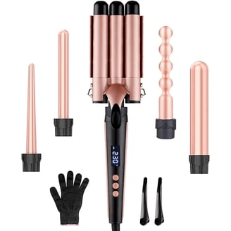 HSI Professional Groover Tapered Curling Wand - Walmart.com