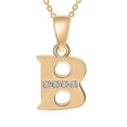 thumbnail image 2 of Xihbxyly Collar con Colgante de Cadena con 26 Letras y Nombre En Inglés para Mujer, 2 of 2