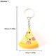 thumbnail image 2 of LLavero de comida bonita para niños, llavero de hamburguesa, patatas fritas, Pizza, perro caliente, llavero de coche, anillo, bolsa de estudiante, mochila, colgante, regalo, 1 ud., 2 of 5