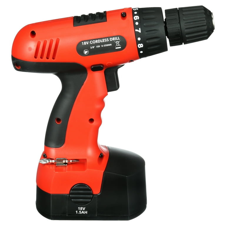 12V NiCd Cordless 3/8 in. Smart Select Drill with Battery 1.5Ah and Charger