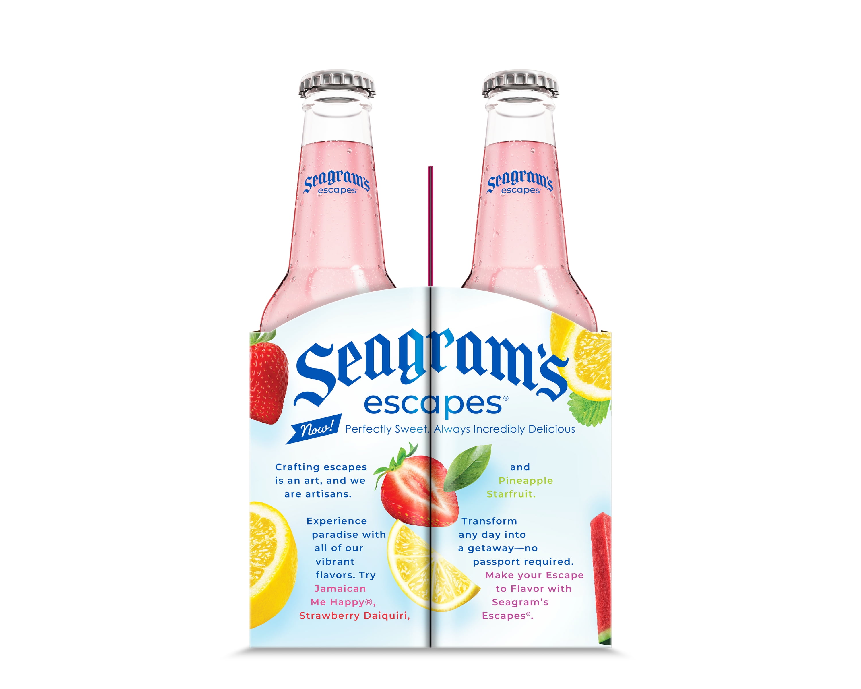 Seagram's Escapes Jamaican Me Happy Flavored Malt Beverage, 4 Pack 11.2 fl oz