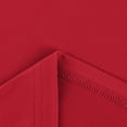 thumbnail image 7 of DENGDENG Tunic Shirts for Women Casual Crew Neck Short Sleeve T Shirts Y2k Slim Fit Double Lined Tee Summer Basic Tops Going Out 2024 Red XXL, 7 of 7