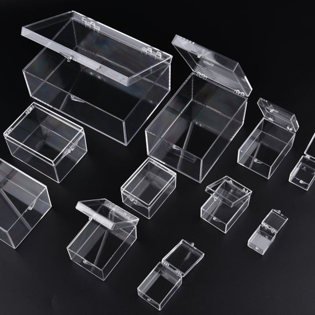 ANXPTIME Multipurpose Clear Acrylic Storage Box Spacious Design for Crafts and More