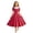 P290 Red, variant on Tfken Comfy Dresses For Girls Soft Travel Holiday Girls A Line Dresses Polka Dot Print Casual Fashion Party Children Cute Clothes Size 5-6 Years