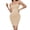 Beige, variant on Strapless Shapewear Slip for Women Tummy Control Body Shaper Under Dress Full Slip Lingerie